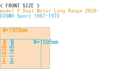 #model Y Dual Motor Long Range 2020- + COSMO Sport 1967-1972